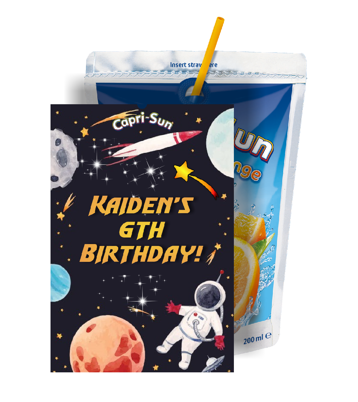 Outer Space Astronaut Birthday Party Favors Supplies and Ideas