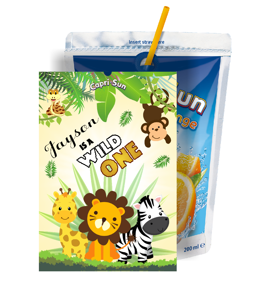 Wild One Animal Safari Birthday Party Favors Supplies and Ideas