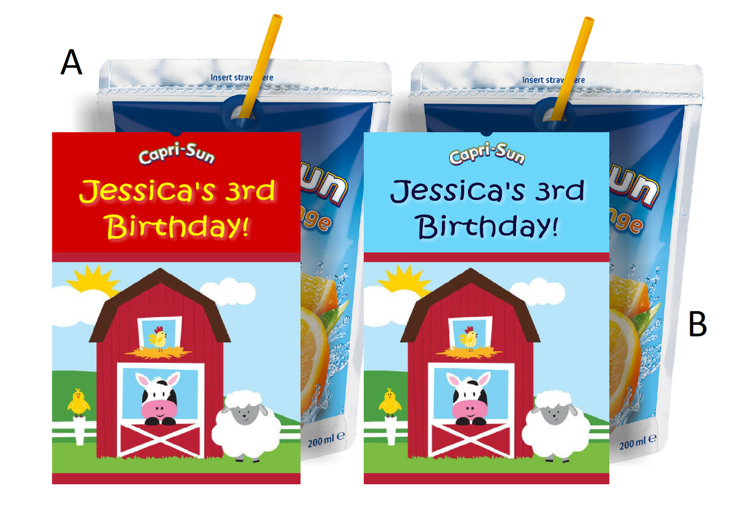 Farm Animals Birthday Party Favors Supplies and Ideas