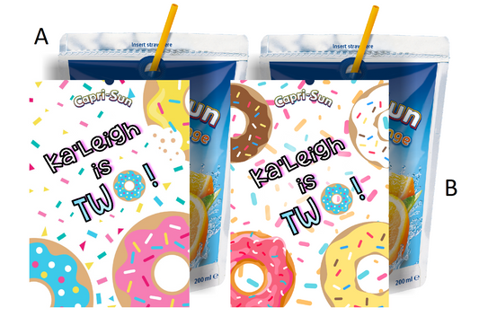 Donut Birthday Party Favors Supplies and Ideas