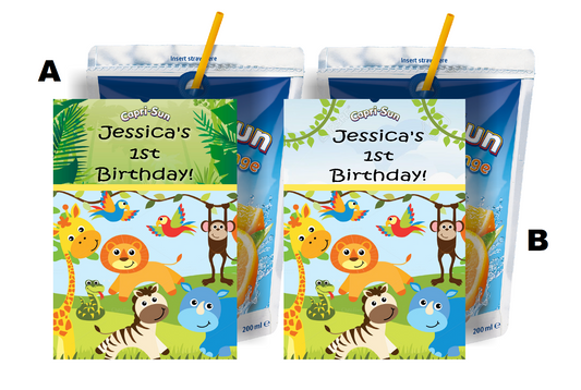 Baby Jungle Animal Safari Birthday Party Favors Supplies and Ideas