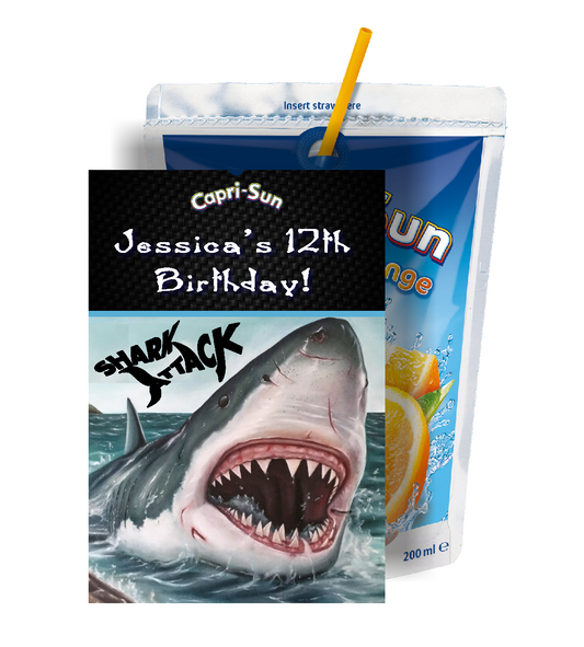 Shark Attack Jaws Birthday Party Favors Supplies and Ideas